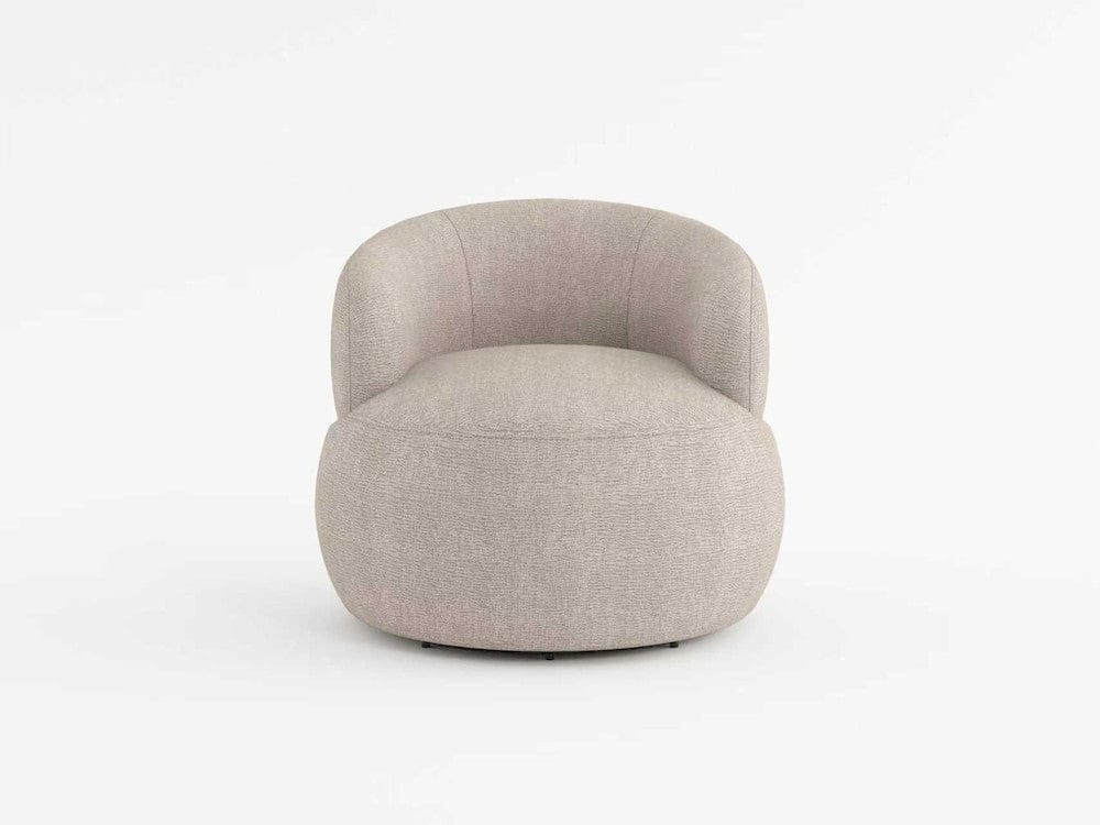 Homelegance  - Ruvo Swivel Chair in Light Brown - 1241LBR-1  view 11