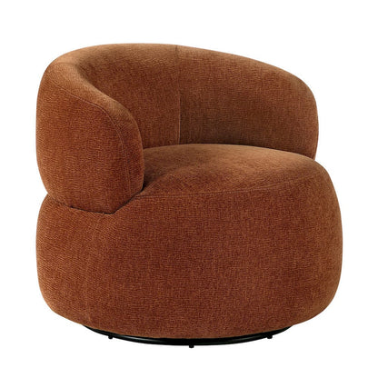 Homelegance  - Ruvo Swivel Chair in Rusty orange - 1241RST-1  view 1