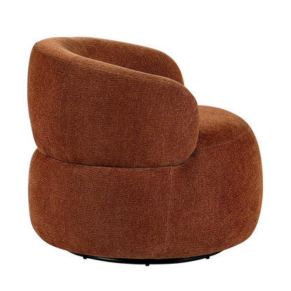 Homelegance  - Ruvo Swivel Chair in Rusty orange - 1241RST-1  view 3