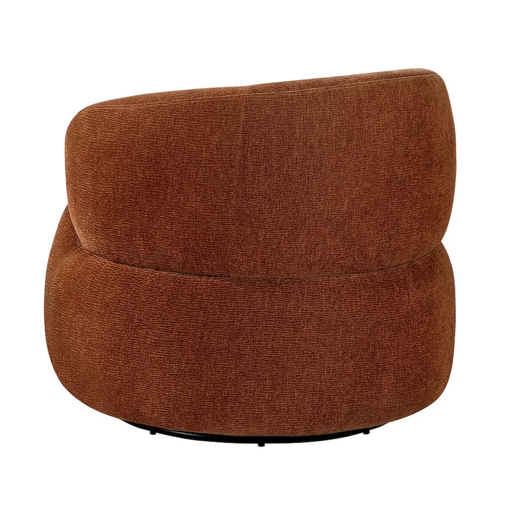 Homelegance  - Ruvo Swivel Chair in Rusty orange - 1241RST-1  view 8
