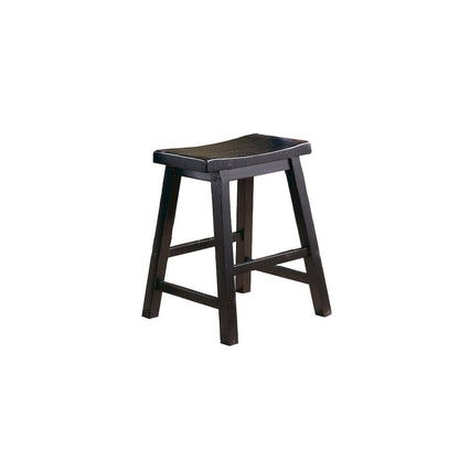 Homelegance  - Saddleback 18 Dining Stool, RTA - 5302BK-18  view 1
