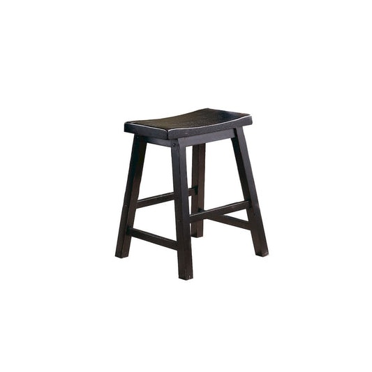 Homelegance  - Saddleback 18 Dining Stool, RTA - 5302BK-18  view 1