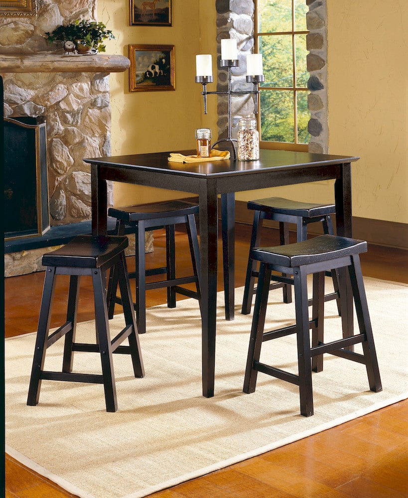 Homelegance  - Saddleback 29 Pub Height Stool, RTA - 5302BK-29  view 2