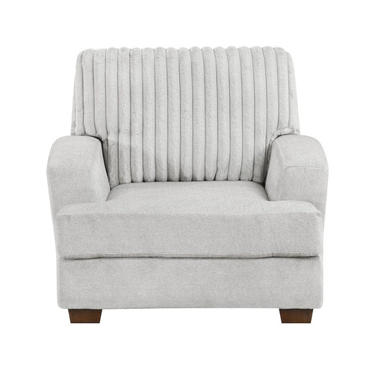 Homelegance  - Santiago Chair in Light gray - 9558LG-1  view 1