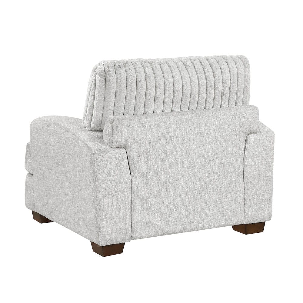 Homelegance  - Santiago Chair in Light gray - 9558LG-1  view 4