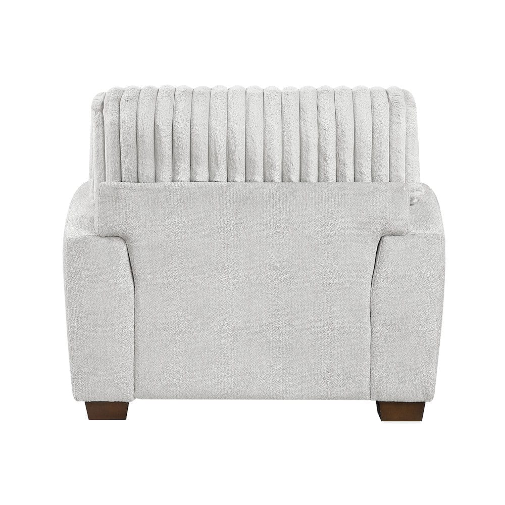 Homelegance  - Santiago Chair in Light gray - 9558LG-1  view 5