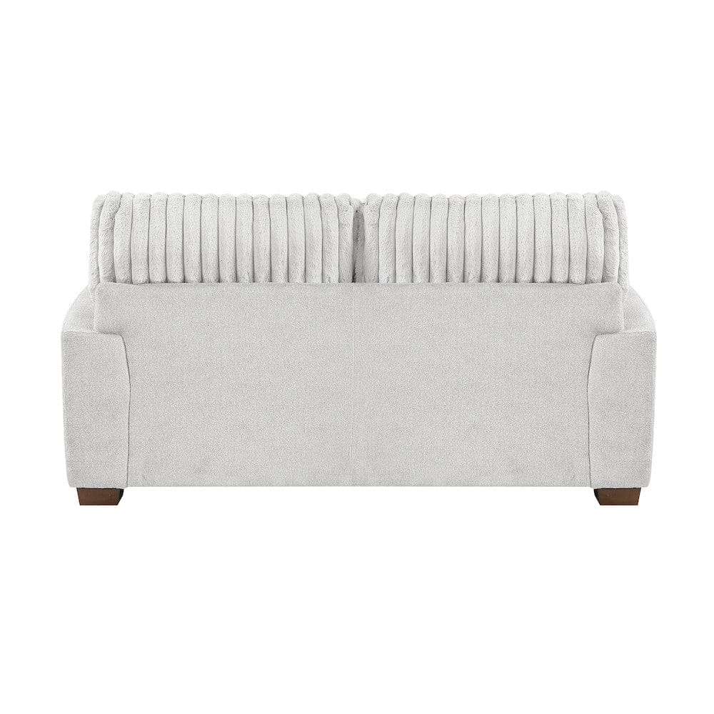 Homelegance  - Santiago Love Seat in Light gray - 9558LG-2  view 8