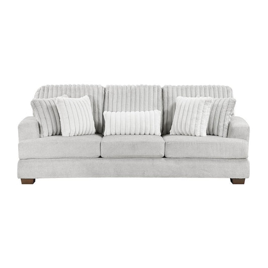 Homelegance  - Santiago Sofa in Light gray - 9558LG-3  view 1