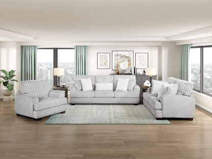 Homelegance  - Santiago Sofa in Light gray - 9558LG-3  view 8