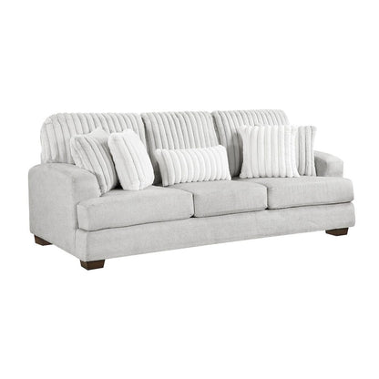 Homelegance  - Santiago Sofa in Light gray - 9558LG-3  view 9