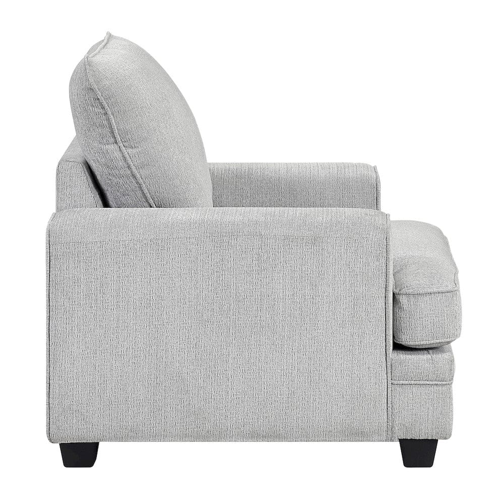 Homelegance  - Sarah Chair in Stone Gray - 9747SN-1  view 2