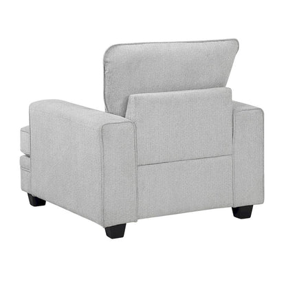 Homelegance  - Sarah Chair in Stone Gray - 9747SN-1  view 3
