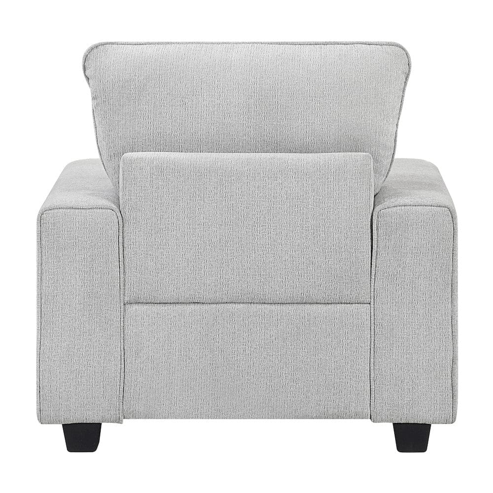 Homelegance  - Sarah Chair in Stone Gray - 9747SN-1  view 5