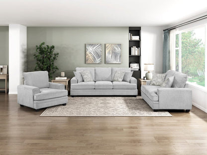 Homelegance  - Sarah Chair in Stone Gray - 9747SN-1  view 7