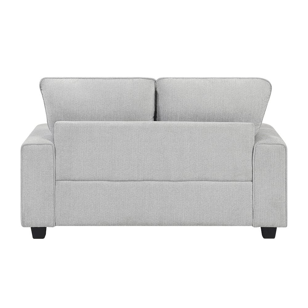 Homelegance  - Sarah Love Seat in Stone Gray - 9747SN-2  view 7
