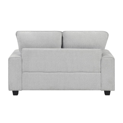 Homelegance  - Sarah Love Seat in Stone Gray - 9747SN-2  view 7