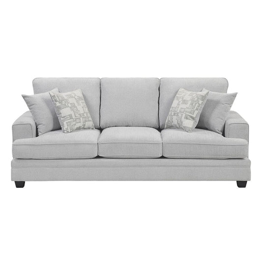 Homelegance  - Sarah Sofa in Stone Gray - 9747SN-3  view 1