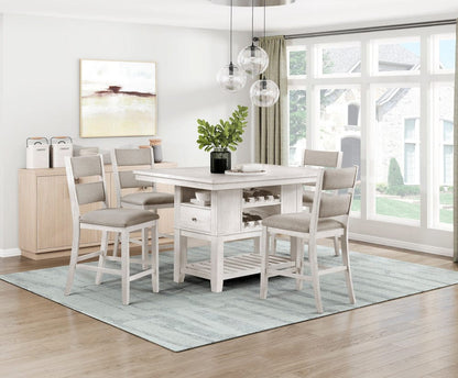 Homelegance  - Savile Counter Height Chair in Light gray - 5982-24  view 6