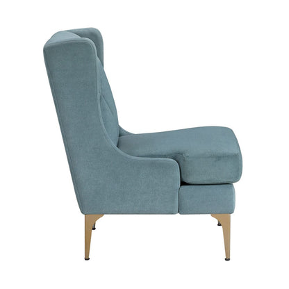Homelegance  - Savoy Accent Chair in Blue - 1108BUE-1  view 2