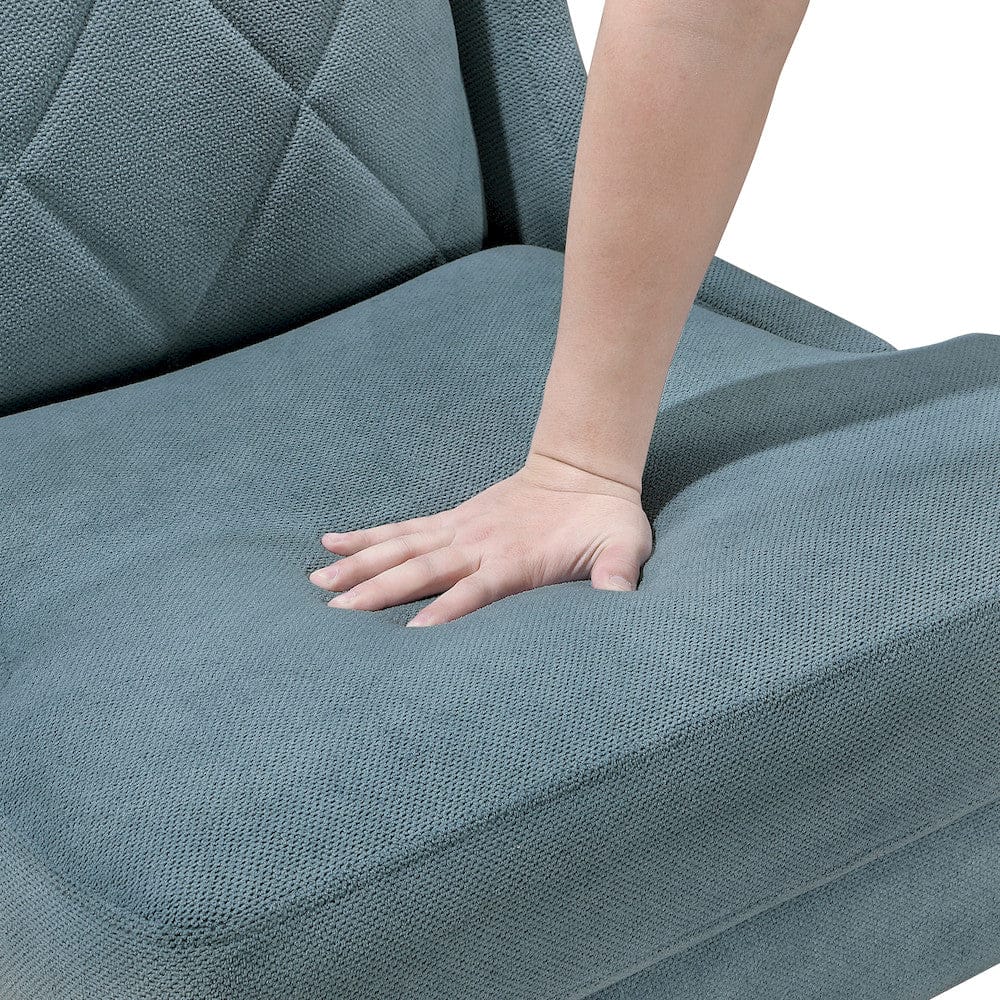 Homelegance  - Savoy Accent Chair in Blue - 1108BUE-1  view 7