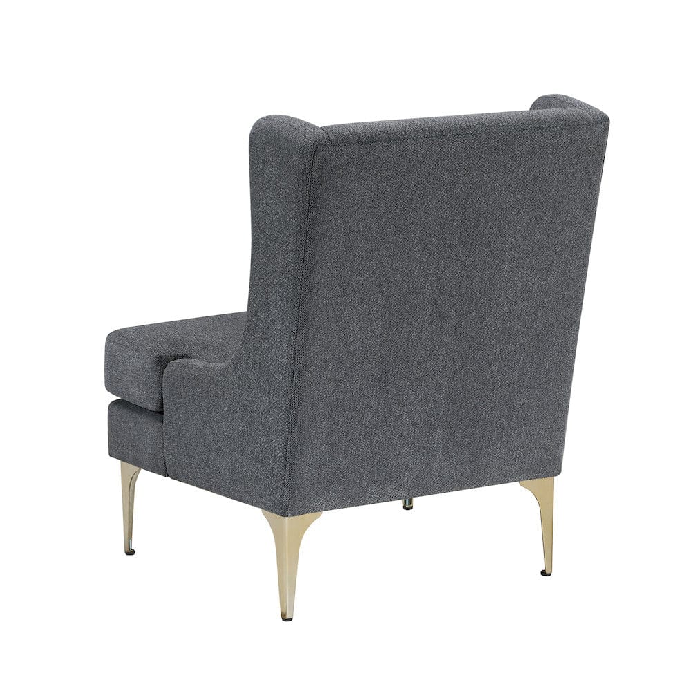 Homelegance  - Savoy Accent Chair in Dark gray - 1108DGY-1  view 3