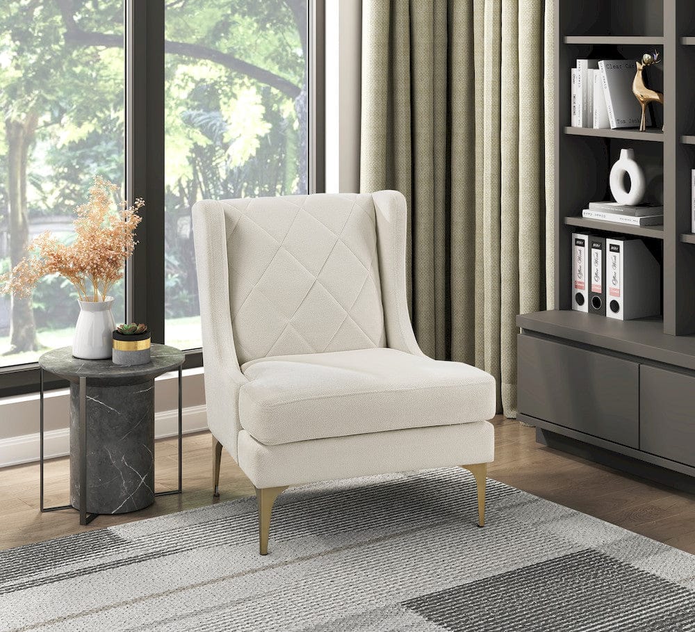 Homelegance  - Savoy Accent Chair in Taupe - 1108TPE-1  view 9