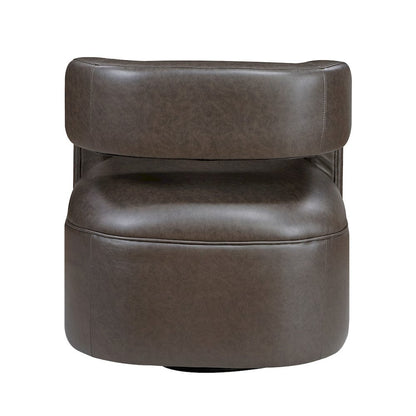 Homelegance  - Sawyer Swivel Chair in Dark coffee - 1123COF-1  view 4