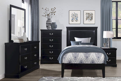 Homelegance  - Seabright Night Stand - 1519BK-4  view 2