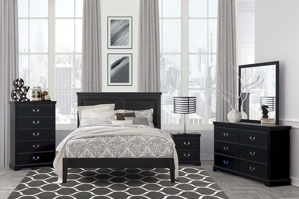 Homelegance  - Seabright Night Stand - 1519BK-4  view 6
