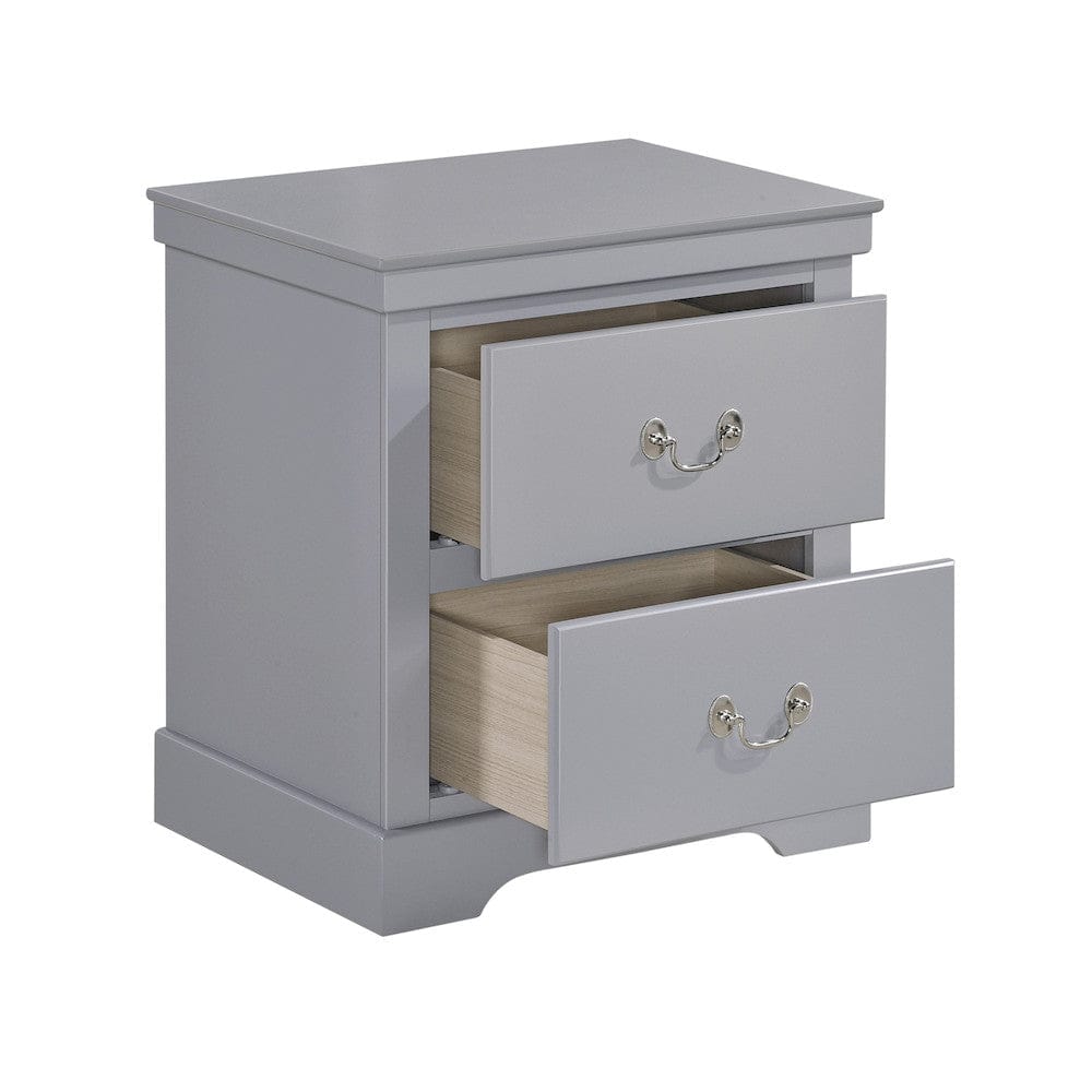 Homelegance  - Seabright Night Stand - 1519GY-4  view 4