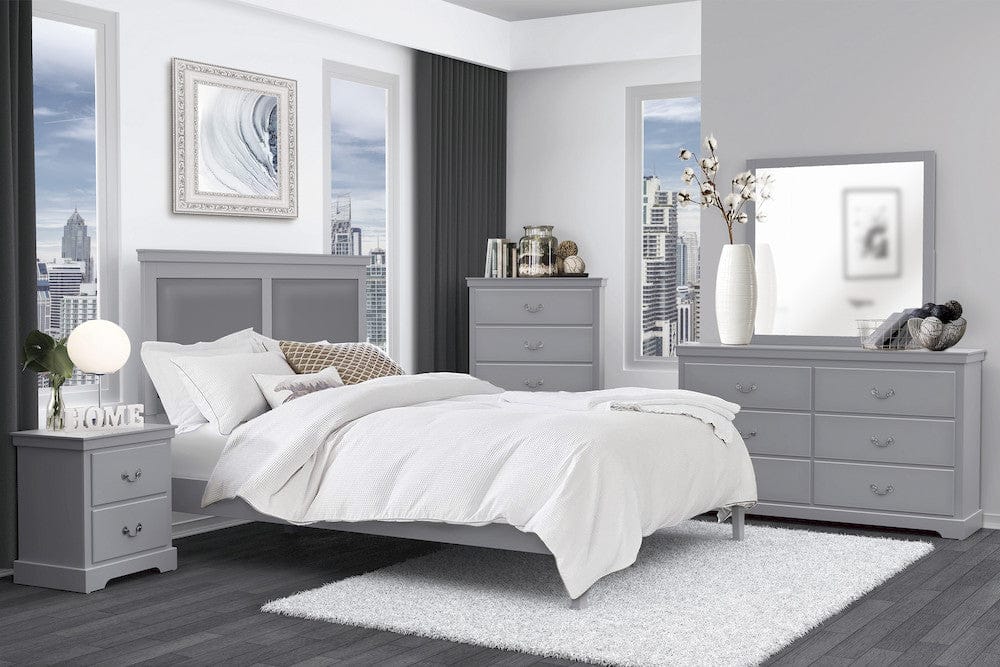 Homelegance  - Seabright Night Stand - 1519GY-4  view 6