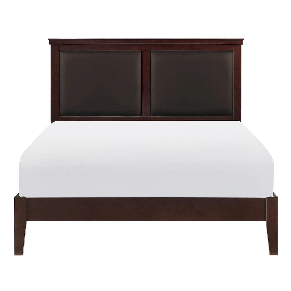 Homelegance  - Seabright Queen Bed in Brown - 1519CH-1x  view 1