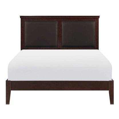 Homelegance  - Seabright Queen Bed in Brown - 1519CH-1x  view 1