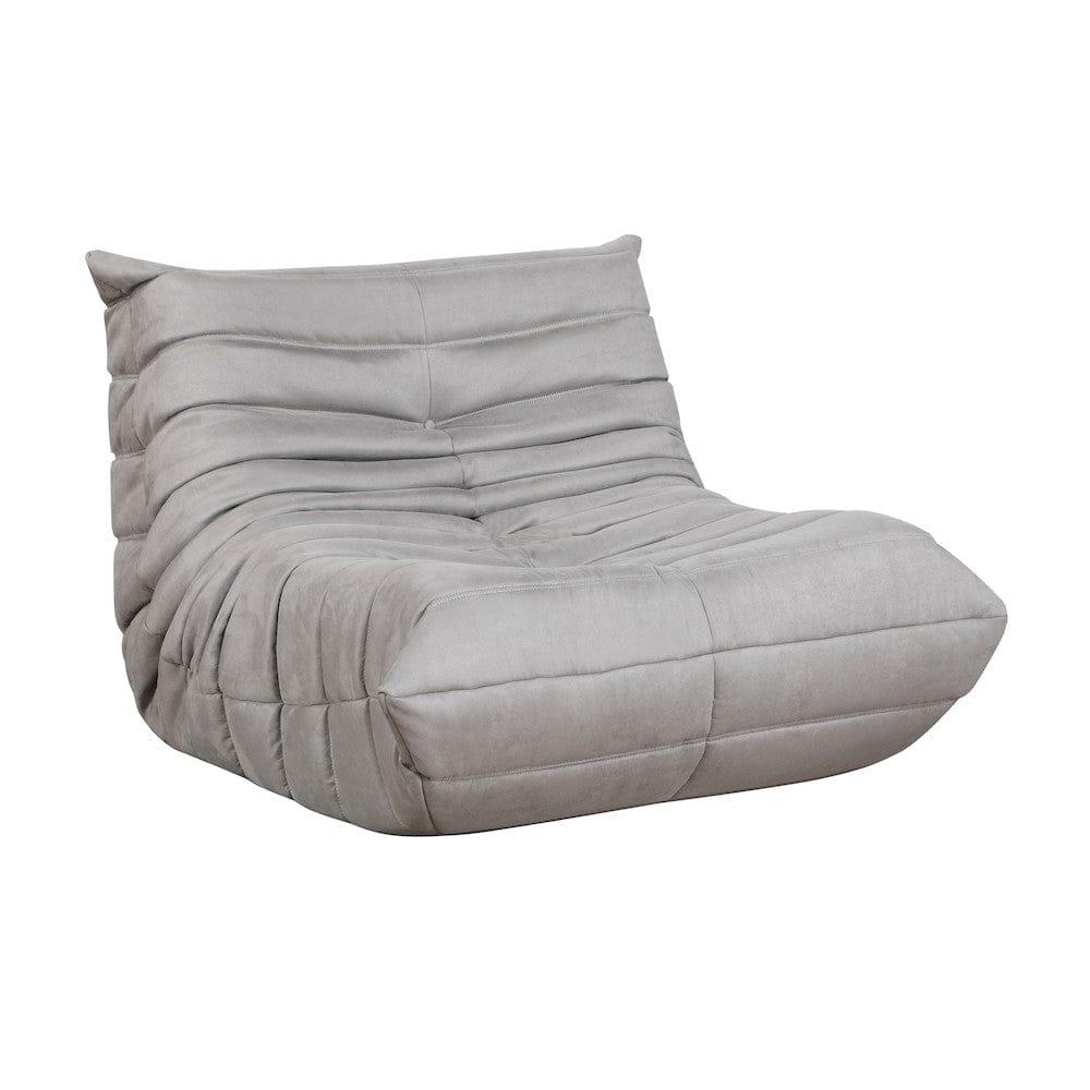 Homelegance  - Seven Accent Chair (no Wooden Frame) in Gray - 1203GY-1  view 2