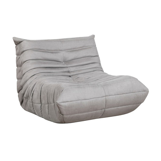 Homelegance  - Seven Accent Chair (no Wooden Frame) in Gray - 1203GY-1  view 2