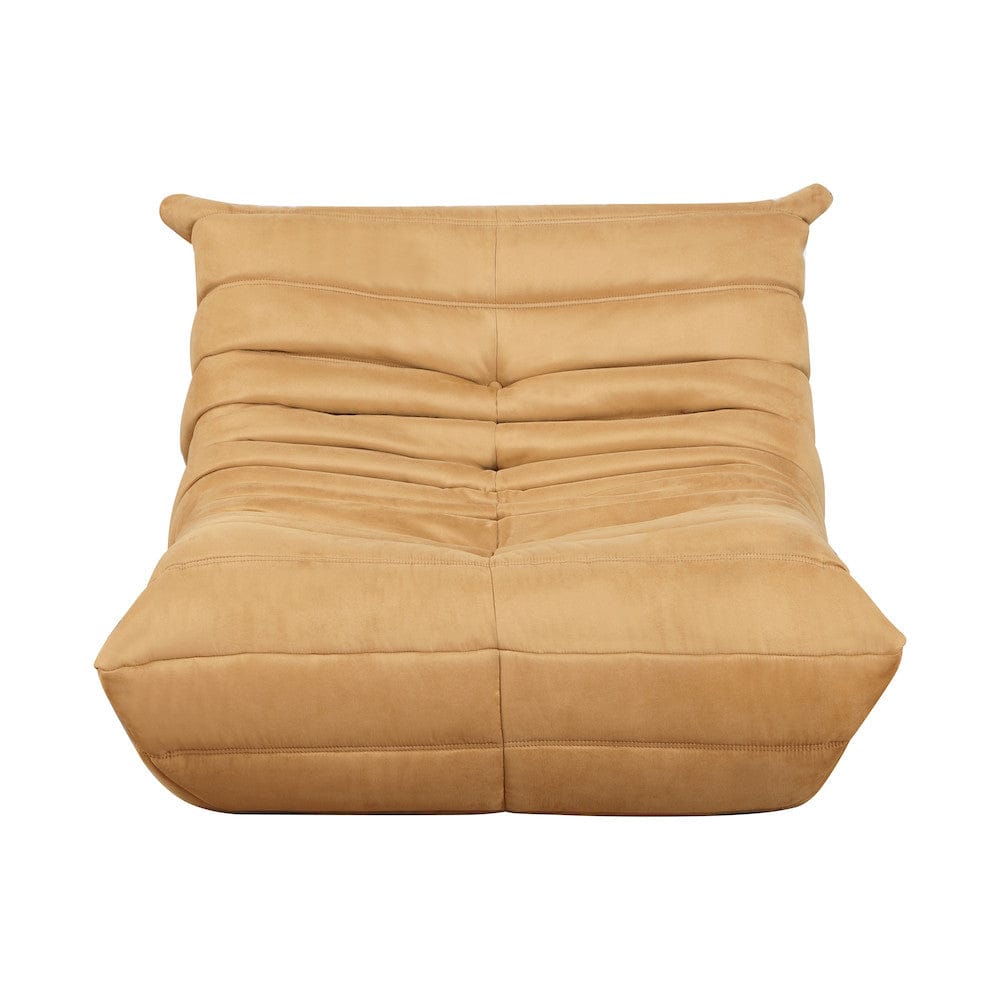 Homelegance  - Seven Accent Chair (no Wooden Frame) in Yellow - 1203YW-1  view 1
