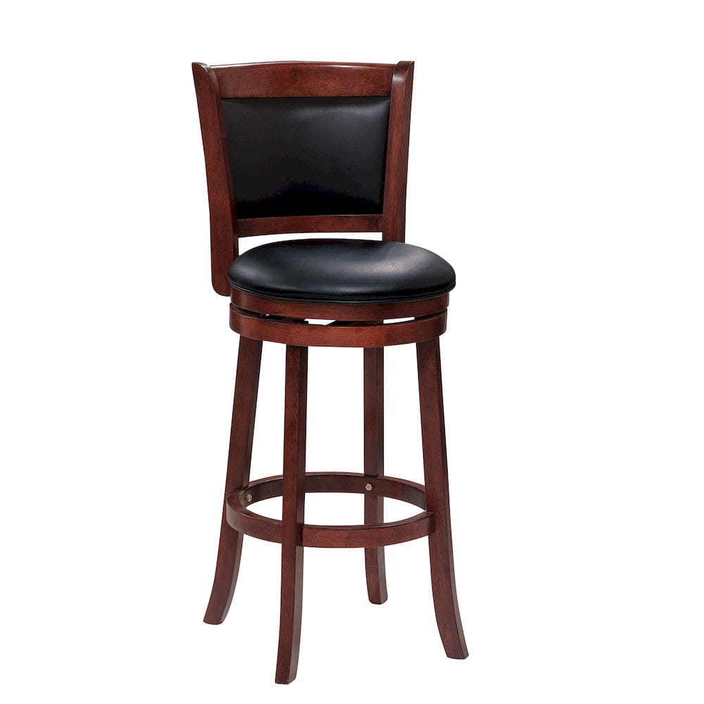 Homelegance  - Shapel Swivel Pub Height Chair in Black - 1131-29S  view 2