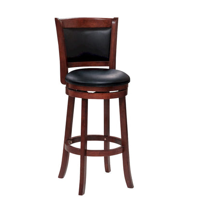 Homelegance  - Shapel Swivel Pub Height Chair in Black - 1131-29S  view 2