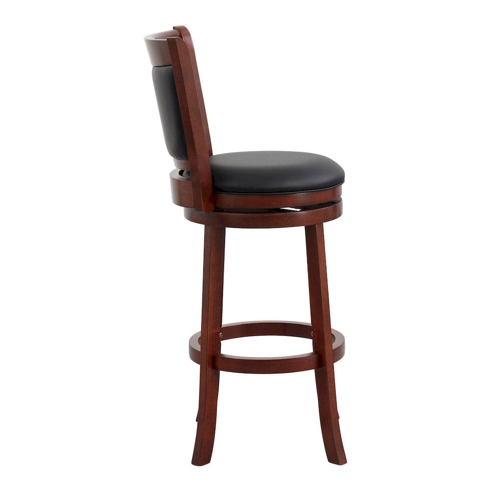 Homelegance  - Shapel Swivel Pub Height Chair in Black - 1131-29S  view 4