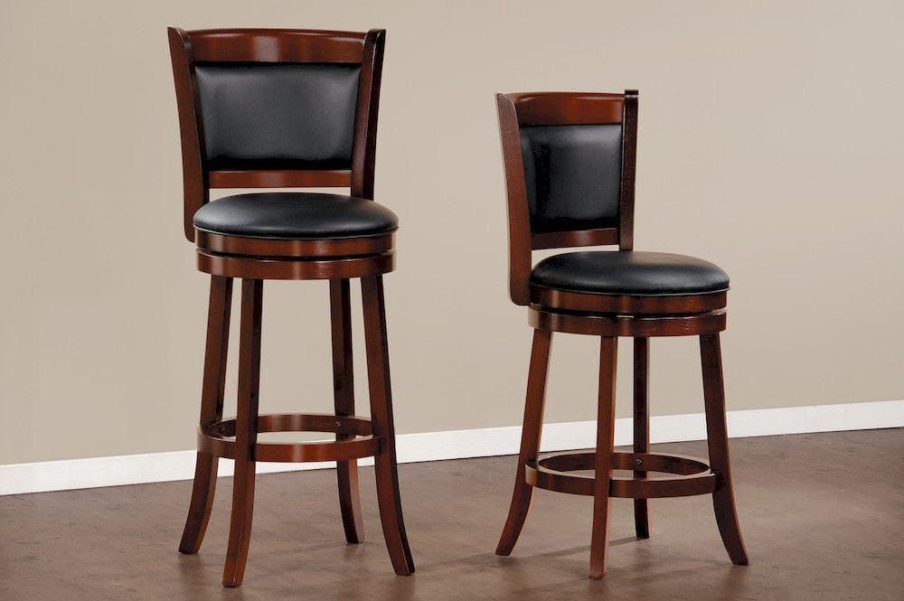 Homelegance  - Shapel Swivel Pub Height Chair in Black - 1131-29S  view 6