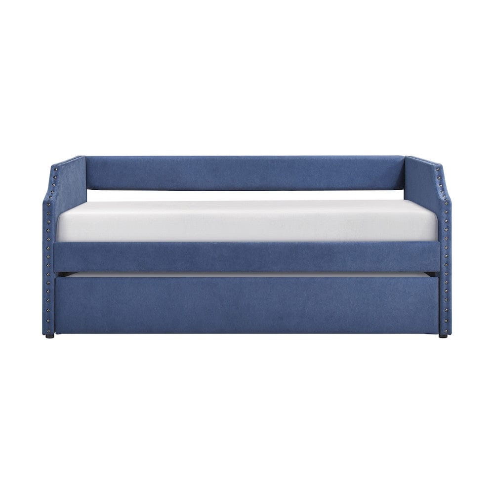 Homelegance  - Shiloh Daybed W/ Trundle in Blue - 4988BU  view 1