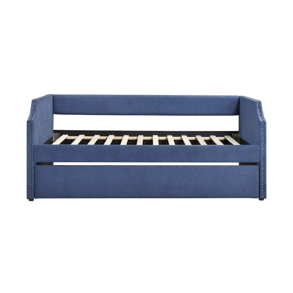 Homelegance  - Shiloh Daybed W/ Trundle in Blue - 4988BU  view 2