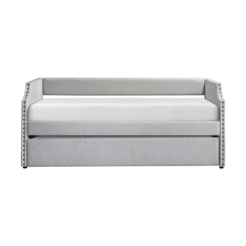 Homelegance  - Shiloh Daybed W/ Trundle in Light gray - 4988LG  view 1