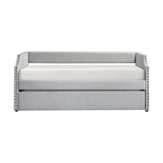 Homelegance  - Shiloh Daybed W/ Trundle in Light gray - 4988LG  view 1