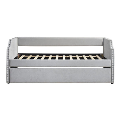 Homelegance  - Shiloh Daybed W/ Trundle in Light gray - 4988LG  view 4