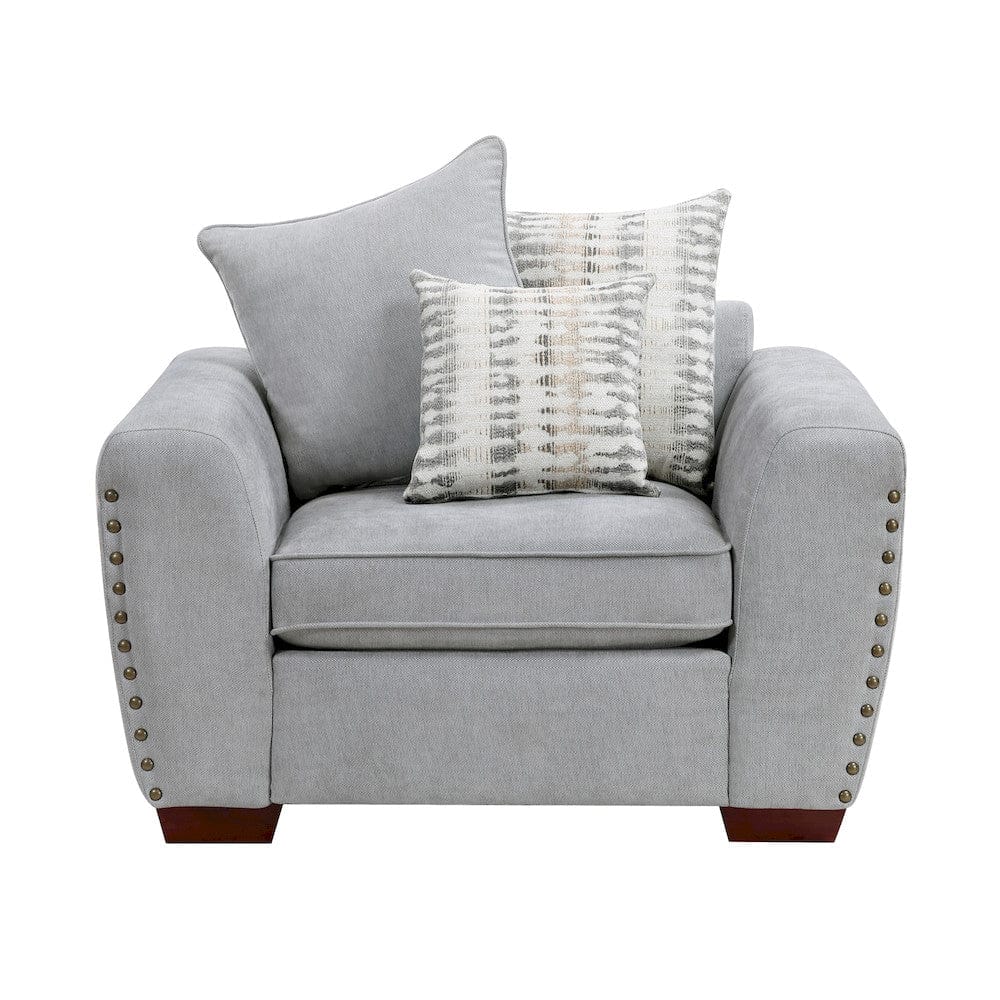 Homelegance  - Silverthorne Chair in Gray - 8579GY-1  view 1