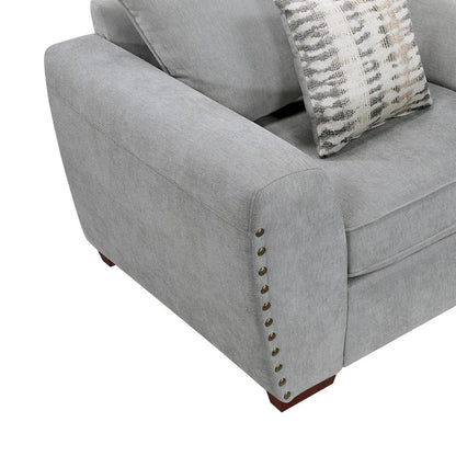 Homelegance  - Silverthorne Chair in Gray - 8579GY-1  view 9