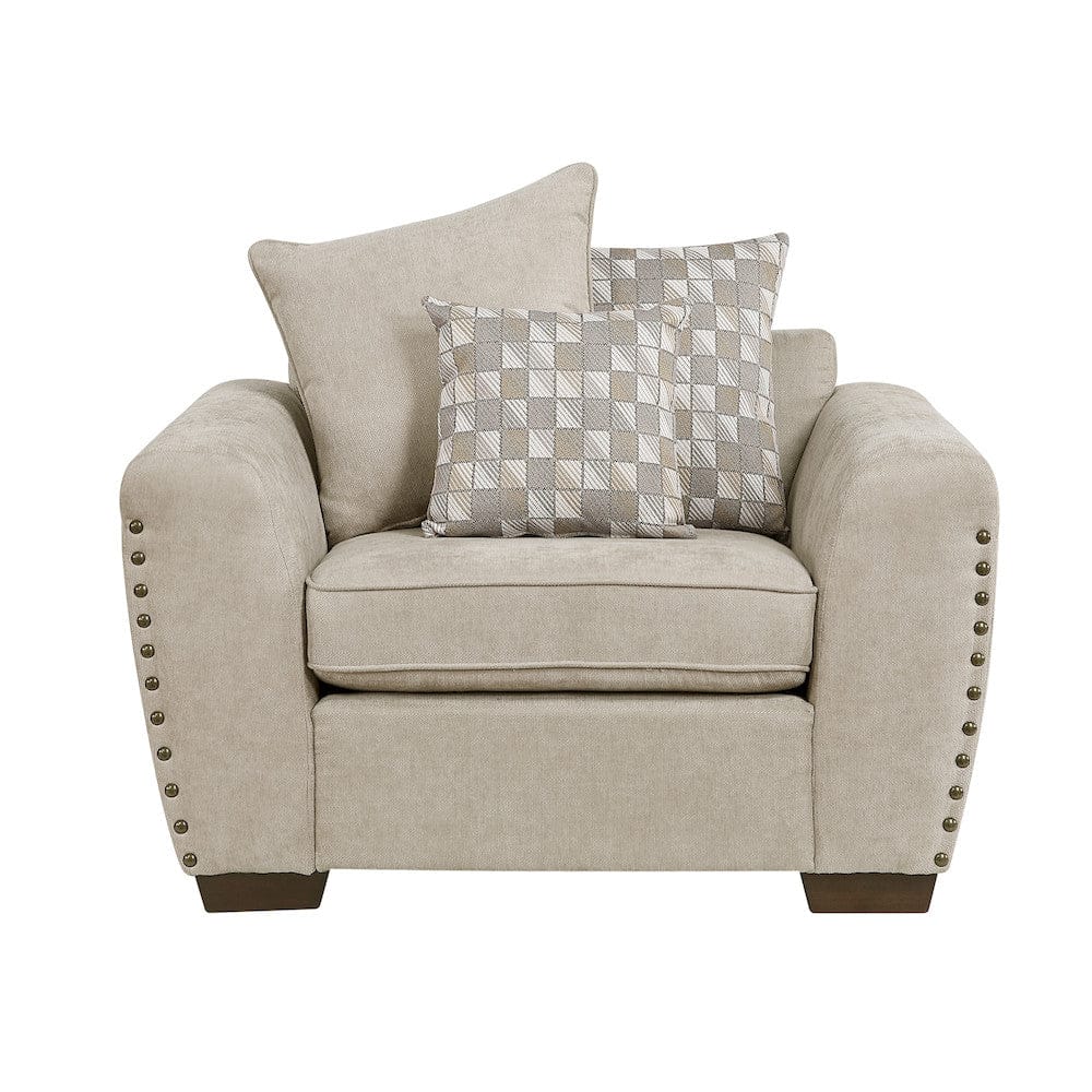 Homelegance  - Silverthorne Chair in Light brown - 8579SS-1  view 1
