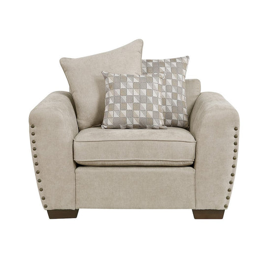 Homelegance  - Silverthorne Chair in Light brown - 8579SS-1  view 1