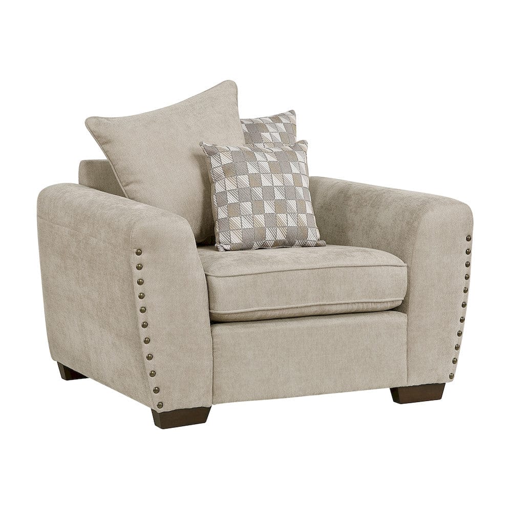 Homelegance  - Silverthorne Chair in Light brown - 8579SS-1  view 2